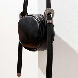Urban Outfitters Mini Western Oval Crossbody Bag